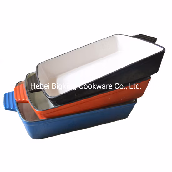 Hot Sale Chicken Baking Pan Cast Iron Turkey Roaster