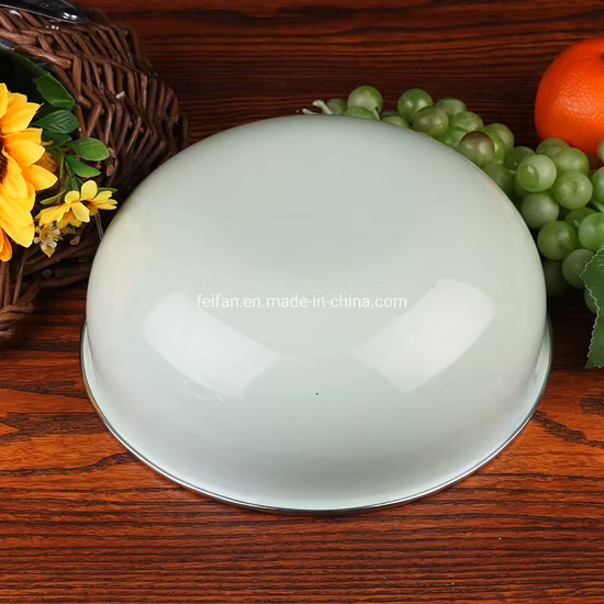 Enamel Mixing Bowl Thickened Salad Bowl Soup Bowl