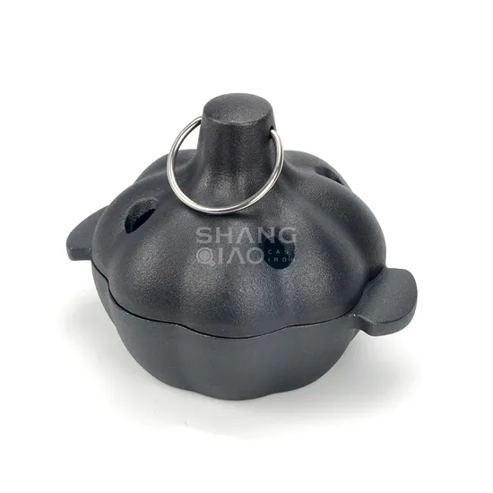 New Style Preseasoned Cast Iron Garlic Roaster 